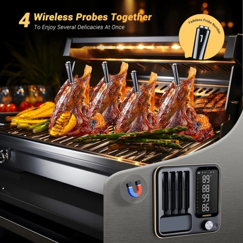 Интеллектуальный Wi-Fi и Bluetooth термометр Inkbird INT-14-BW