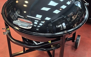 Угольный гриль Weber Ranch Kettle 94 см. Московская область, 2026 год
