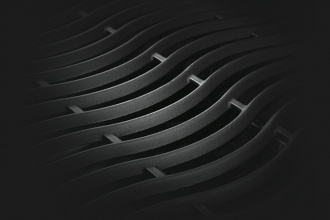 Чугунная решетка Wave