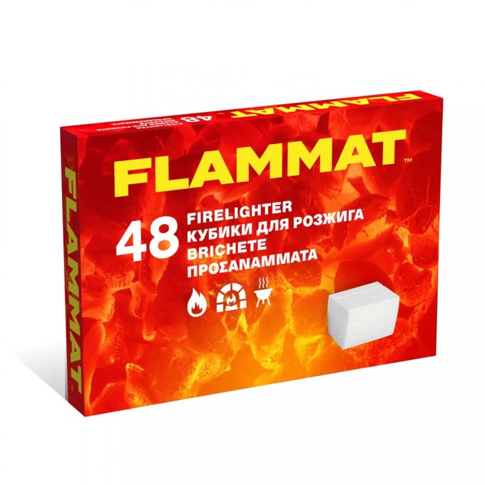 Кубики для розжига Flammat, 48 штук