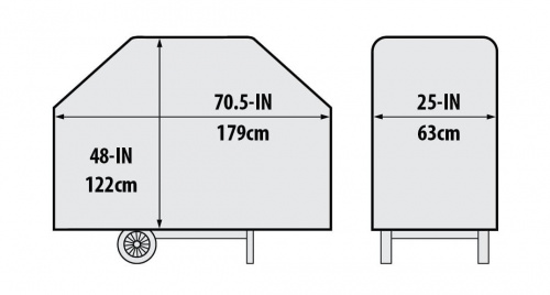 Премиум чехол для газовых грилей Broil King Baron/Regal 590