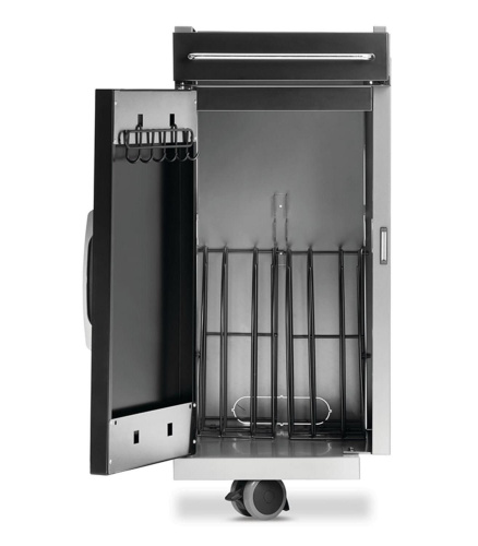 Органайзер внутри тумбы для функционального хранения аксессуаров