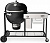 Угольный камадо гриль Weber Summit® Kamado S6 Grill Center