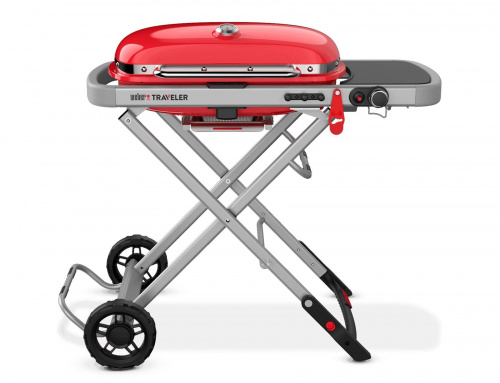 Газовый гриль Weber Traveler красный