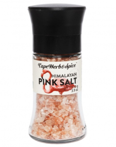 Гималайская розовая соль Cape Herb & Spice мини мельница