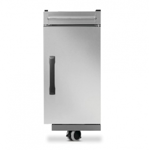 Тумба из нержавеющей стали для хранения аксессуаров