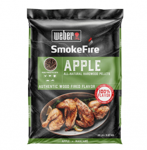 Древесные пеллеты Weber яблоко