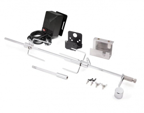 Электрический вертел для пеллетных и угольных грилей