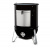 Коптильня Smokey Mounaine Cooker Ø 57 см состоит из 3-х сегментов. Топка, центральный сегмент и крышка