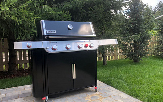 Газовый гриль Weber Genesis E-435 GBS. Московская область 2025