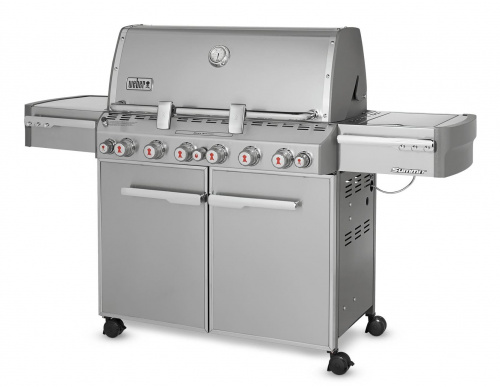 Газовый гриль Weber Summit S-670 нержавеющая сталь