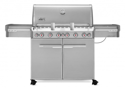 Газовый гриль Weber Summit S-670 нержавеющая сталь