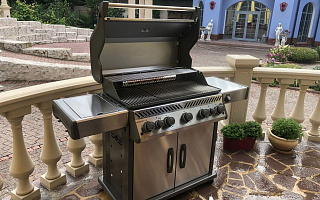 Газовый гриль Napoleon Rogue 625 SE стальной. Московская область 2025