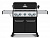 Большой газовый гриль Broil King Baron 590. 5 горелок, вертел, горелка вертела, боковая конфорка