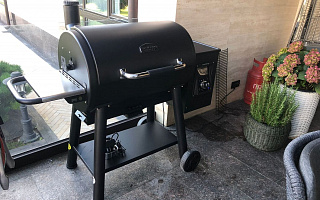 Пеллетный гриль-коптильня Broil King Regal Pellet 500. Московская область, 2025 год