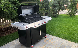 Газовый гриль Weber Genesis E-435 GBS. Московская область 2025
