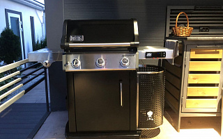 Умный газовый гриль Weber Spirit Premium EPX-325 GBS, черный, Московская область 2025 год