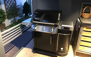 Умный газовый гриль Weber Spirit Premium EPX-325 GBS, черный, Московская область 2025 год