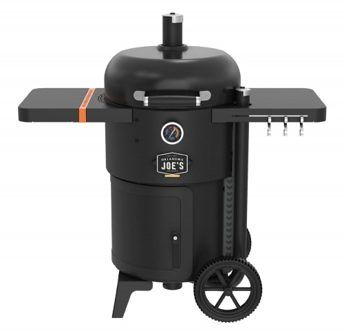 Усовершенствованная коптильня в черном цвете 