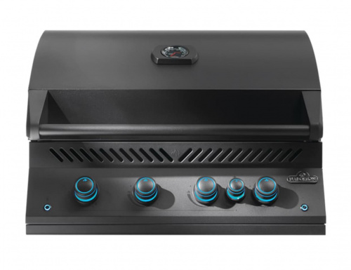 Гриль в глубоком черном матовом цвете