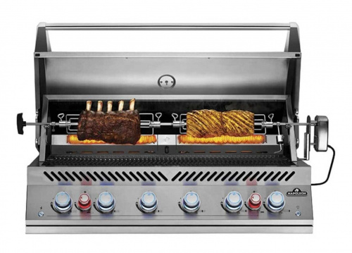 2 инфракрасные горелки для вертела