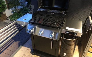 Умный газовый гриль Weber Spirit Premium EPX-325 GBS, черный, Московская область 2025 год
