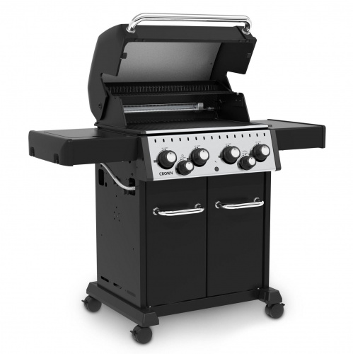 Крышка с двойной стенкой для теплоизоляции. Broil King Crown 490