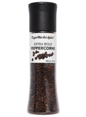 Черный перец Cape Herb & Spice Extra Bold Peppercorns