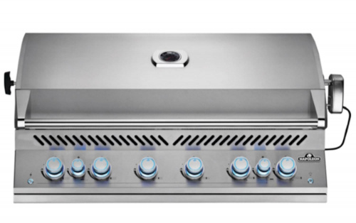 Встраиваемый газовый гриль с 6 основными горелками