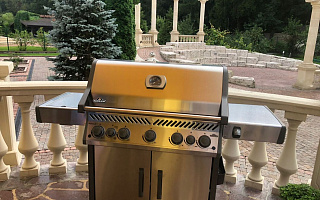 Газовый гриль Napoleon Rogue 625 SE стальной. Московская область 2025