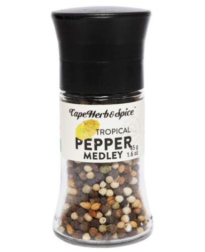 Приправа тропический лимон Cape Herb & Spice мини мельница