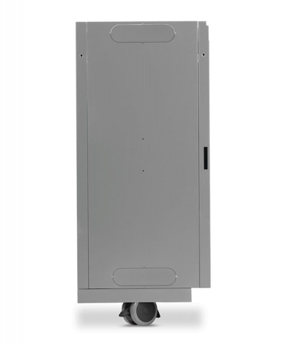 2 вращающихся колеса со стопперами